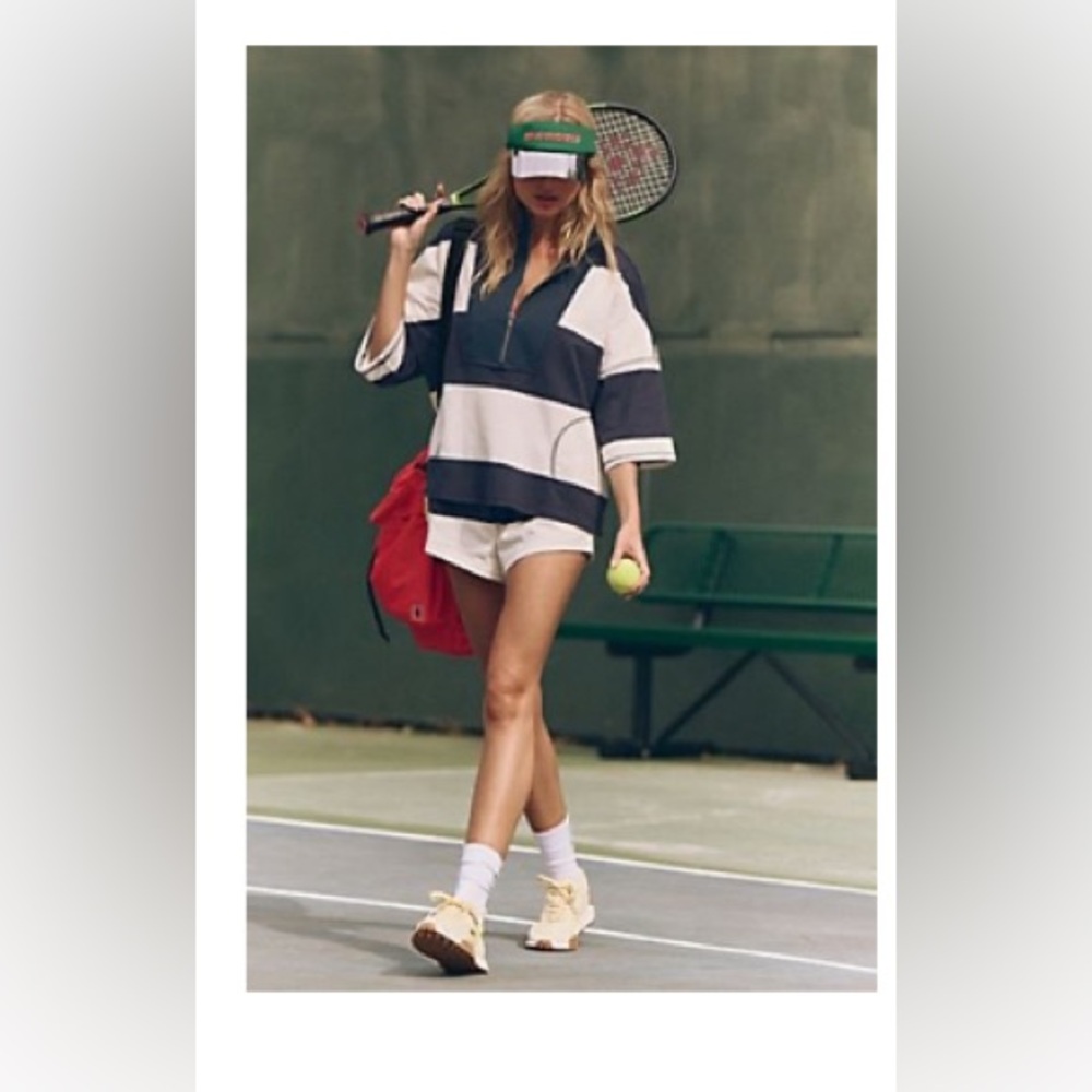 NWT Free People FP Movement All Set Metallic Visor
